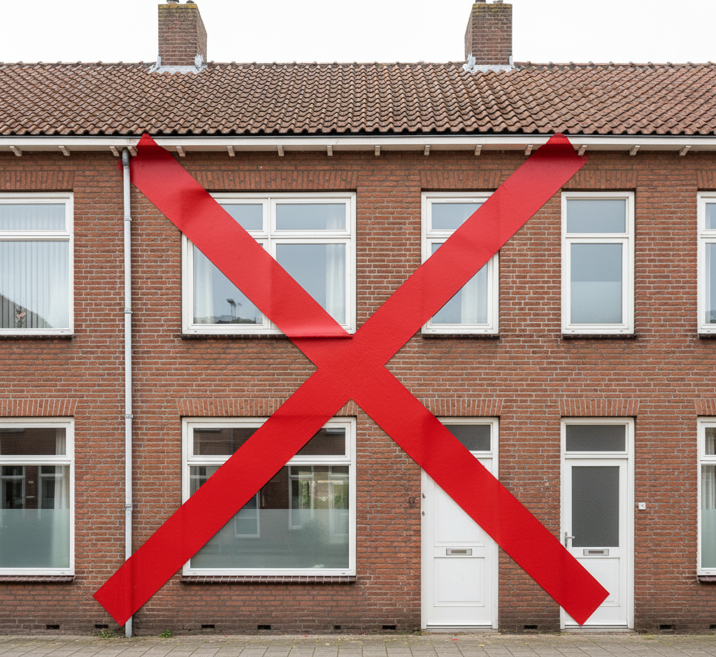 woning splitsen zonder vergunning