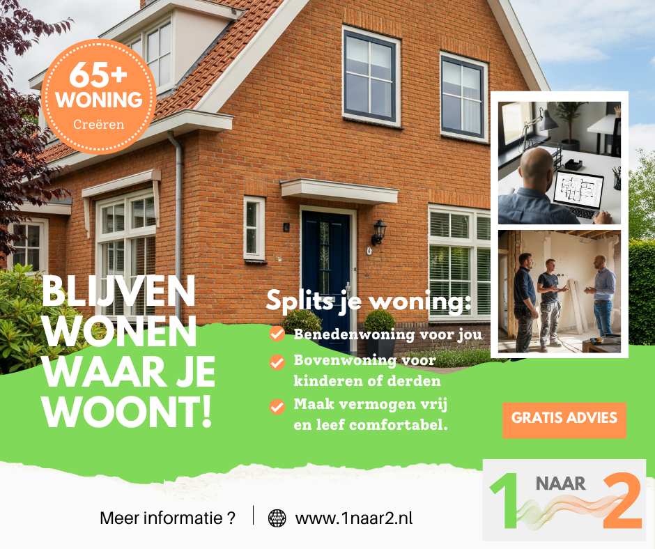 een 55 plus woning creëren en levensloopbestendig wonen