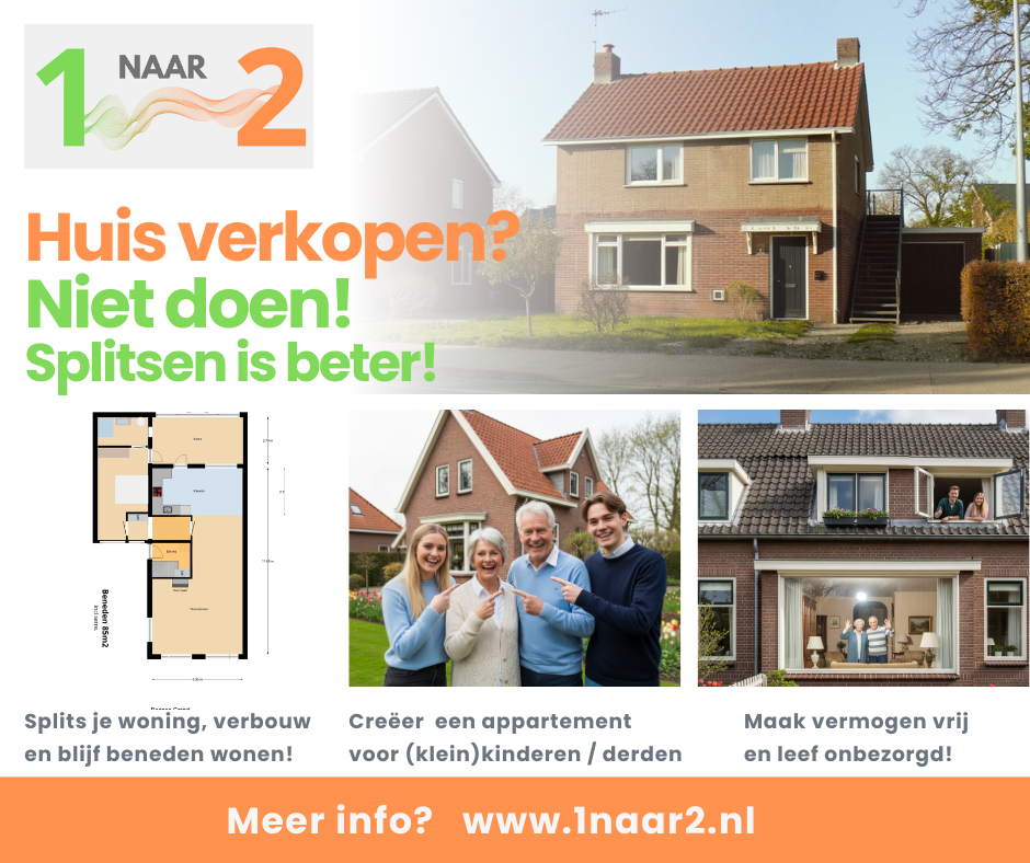 een huis verkopen, je eigen woning levensloopbestendig maken is beter